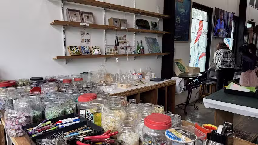 高第窯燒玻璃｜彩色玻璃體驗｜文化幣適用｜客家幣適用