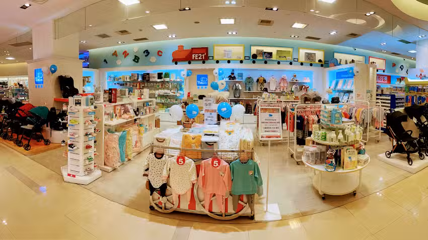les enphants麗嬰房-花蓮遠東百貨專櫃(嬰兒用品店/童裝/玩具)