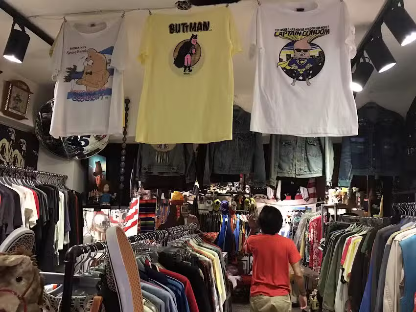 Travis Vintage & Used Clothing (daytime by appointment)